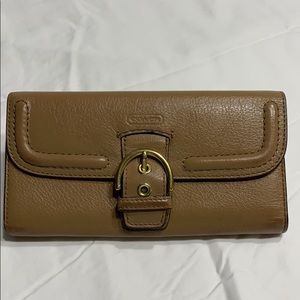 Coach leather wallet